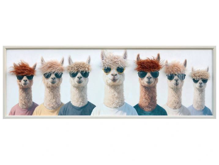 Gemälde Boyband The Lama Pacos image LAND