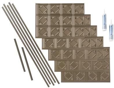 Fasade FASÄDE Traditional Style 4 Decorative Vinyl Backsplash Panel