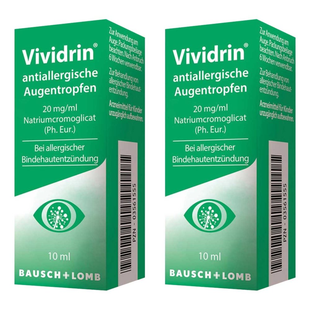 Dr. Gerhard Mann Vividrin antiallergische Augentropfen 08104582