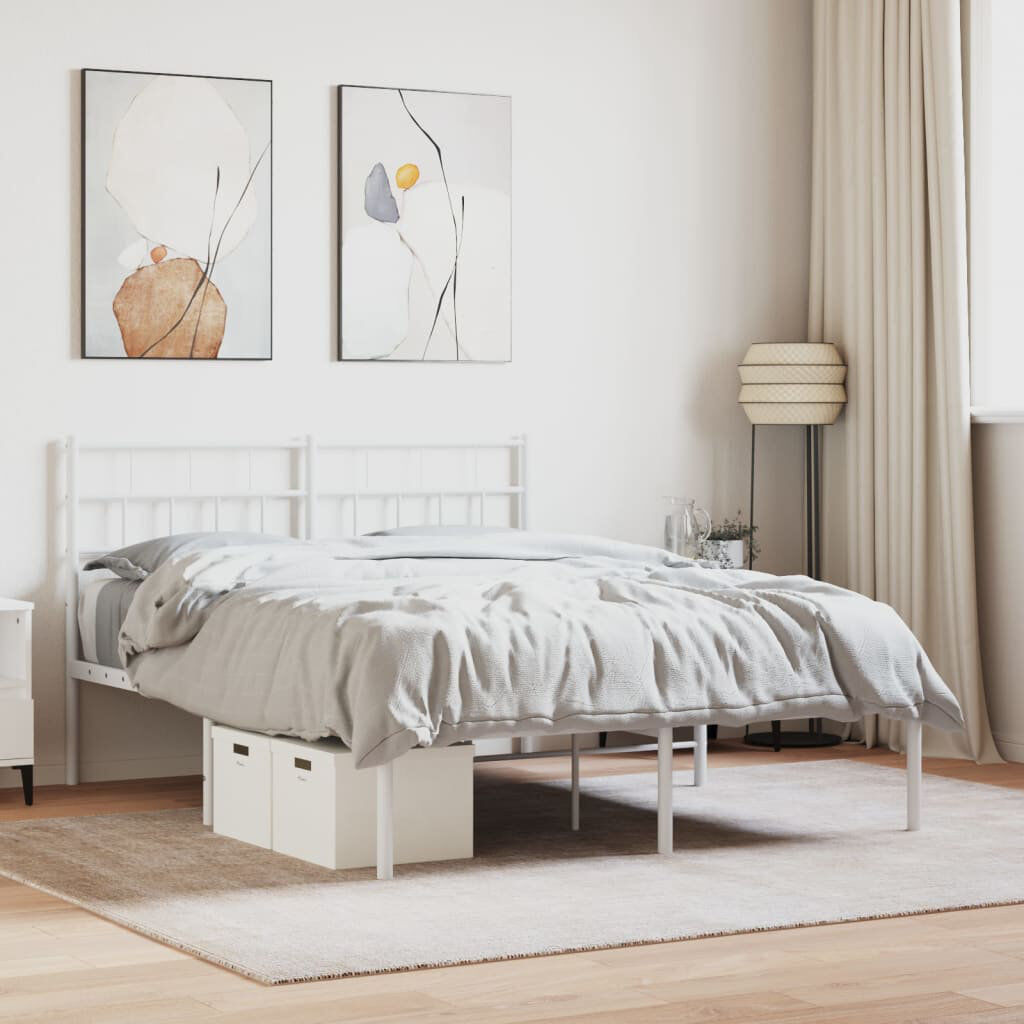 17 Stories Naome Bed White 180 x 200cm