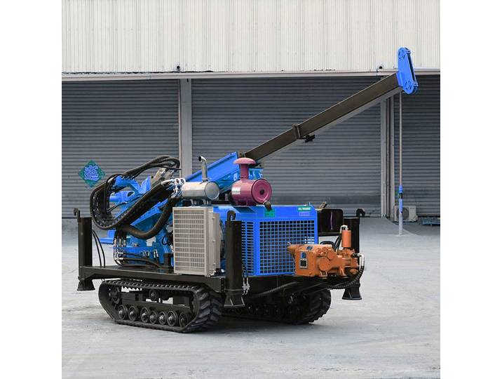 Machine de forage de carottage 150m, entièrement hydraulique, pour l'exploitation minière, le forage de puits d'eau et l'exploration géologique