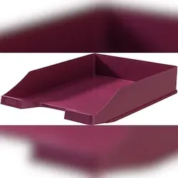 HAN Briefkorb Klassik Karma, öko-rot, C4, stapelbar, aus recyceltem Kunststoff