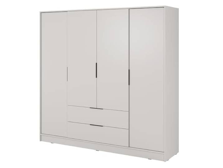 Schlafzimmer Schrank Drehtürenschrank Kleiderschrank 206 cm in kaschmir
