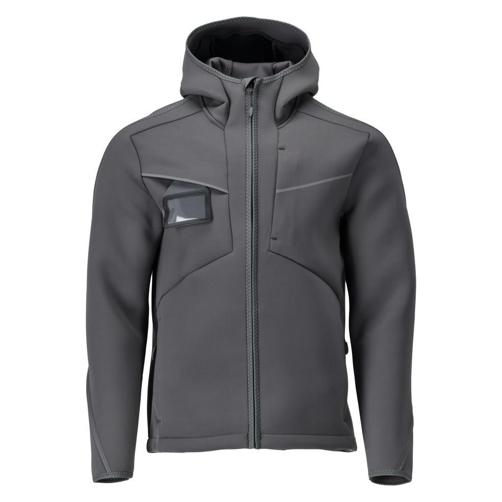 Mascot Soft Shell Jacke mit Kapuze Anthrazitgrau, Gr.L (L) (229309)