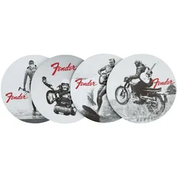 Fender Leather Coasters - Untersetzer