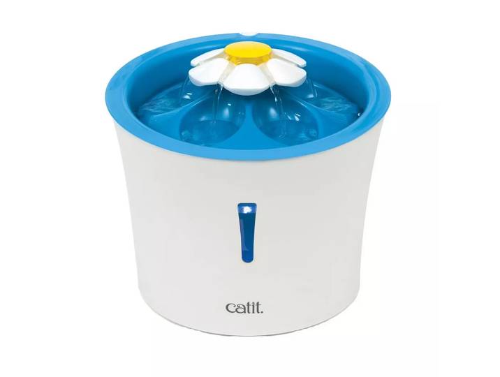 Catit - 2.0 Flower Fountain 3L mit LED Nachtlicht, 3 L