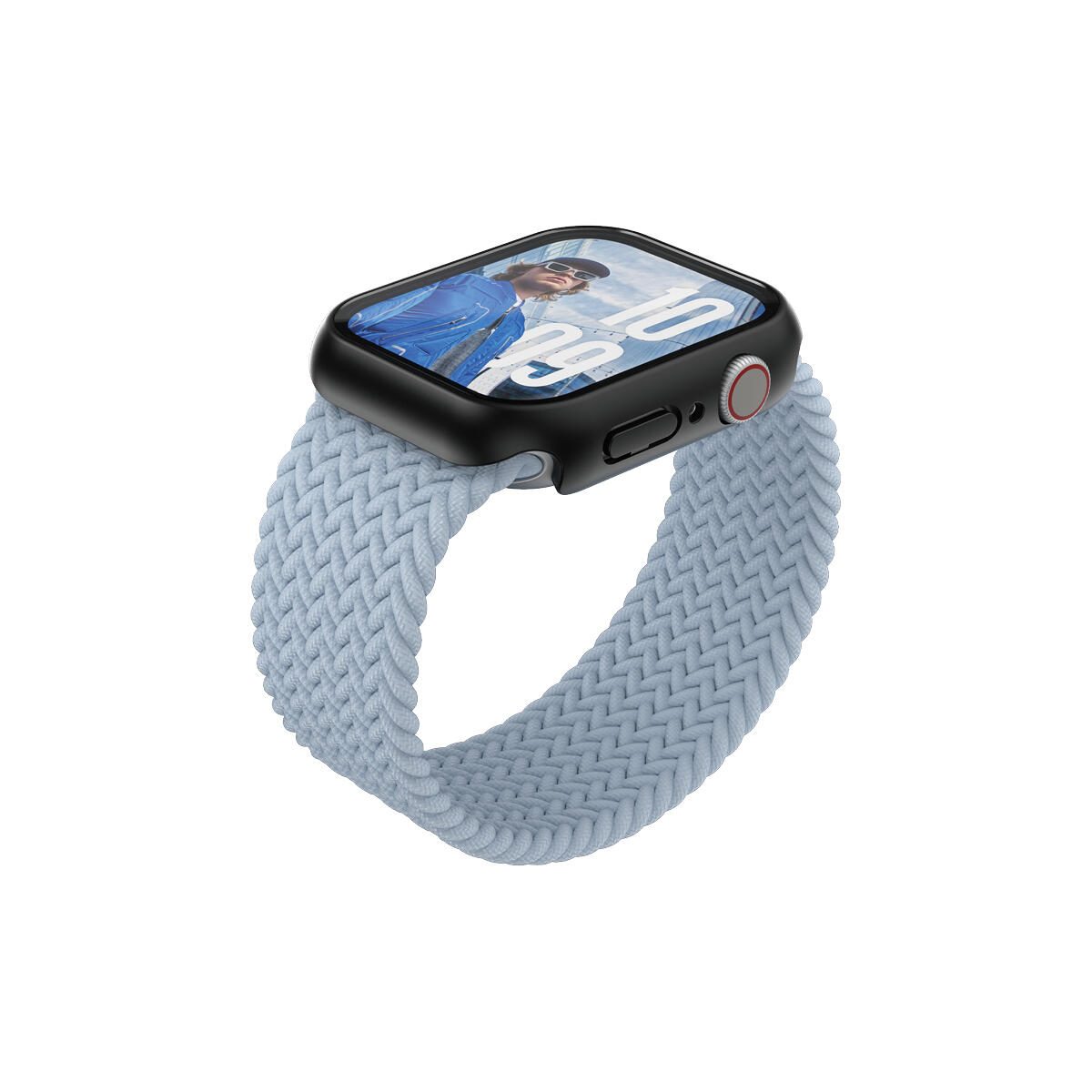 PanzerGlass™ PanzerGlass® Displayschutz Snappie Full Body Slim Schwarz für Apple Watch Series 11, 10 - 45mm 3717