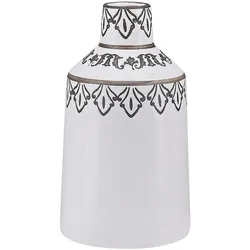 BLUMENVASE Steinzeug weiß Amisos