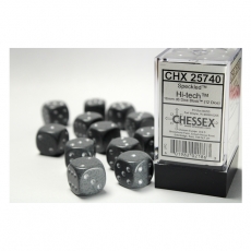 Chessex Würfel - 16mm - Speckled Hi-Tech (Würfelset 12 x W6) 292785