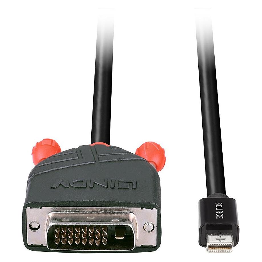 Lindy Mini DisplayPort - DVI (1 m) (41951)