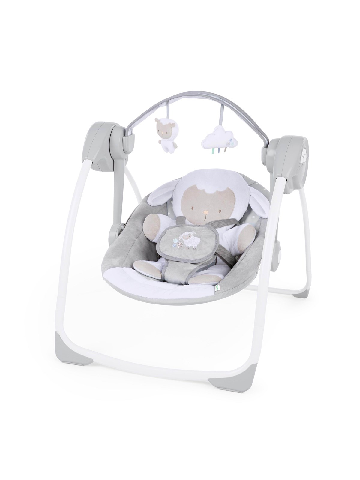 Ingenuity Comfort 2 Go Portable Swing - Cuddle Lamb