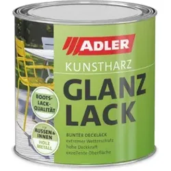 Kunstharz Glanzlack RAL9005, tiefschwarz, 750ml 452300900507