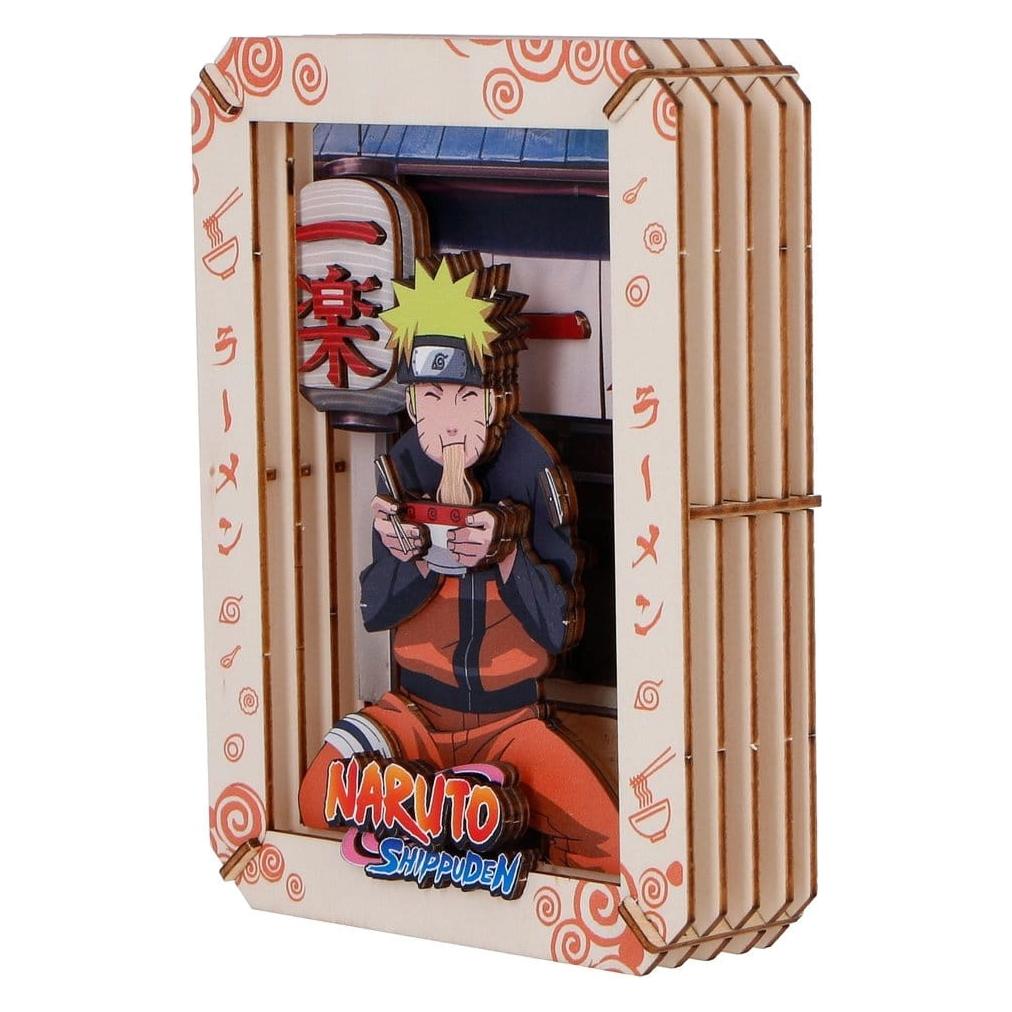 Nemesis Now Naruto maquette Wooden Theatre Ramen (Medium) 14 cm (NEMN-C7668B26)