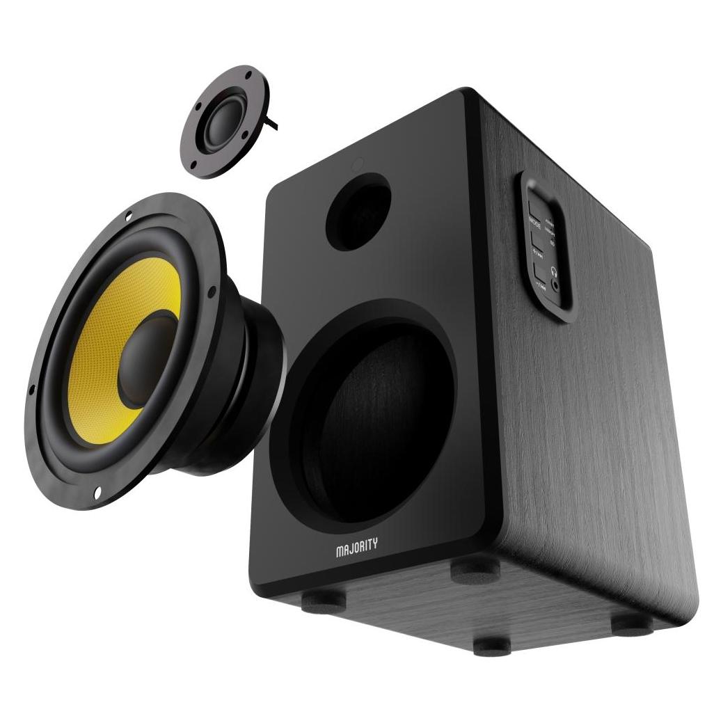 Majority D40X Aktiv Regal-Lautsprecher (Set, 70 W) (1000002893)