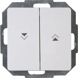 Kopp 651502087 PARIS - Jalousieschalter, Farbe: arktisweiß