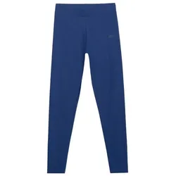 4F, Damen, Tights, CAS F195 Damen Leggings marineblau (XS), Blau