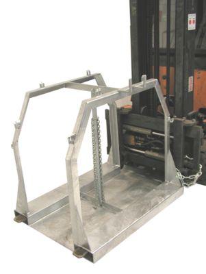 Stahlflaschenpalette SFP 8 für 8 Flaschen, Tragfähigkeit 700 kg