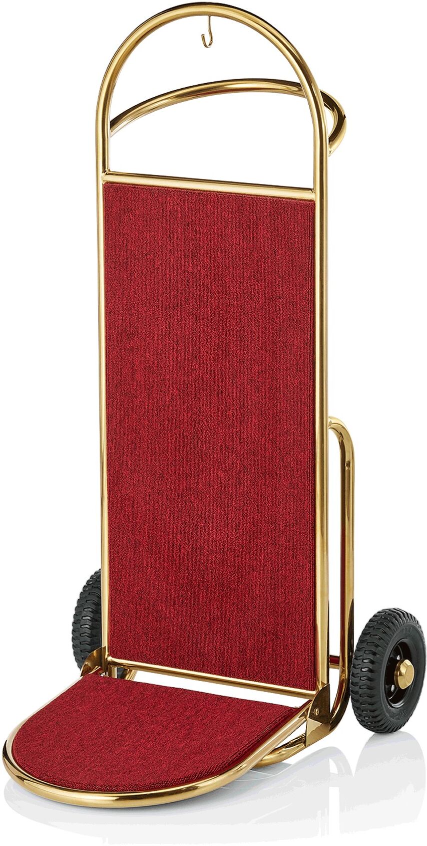 Tirolix Carrello Portabagagli 61 x 70 x 120 cm Rosso/Oro Sprint