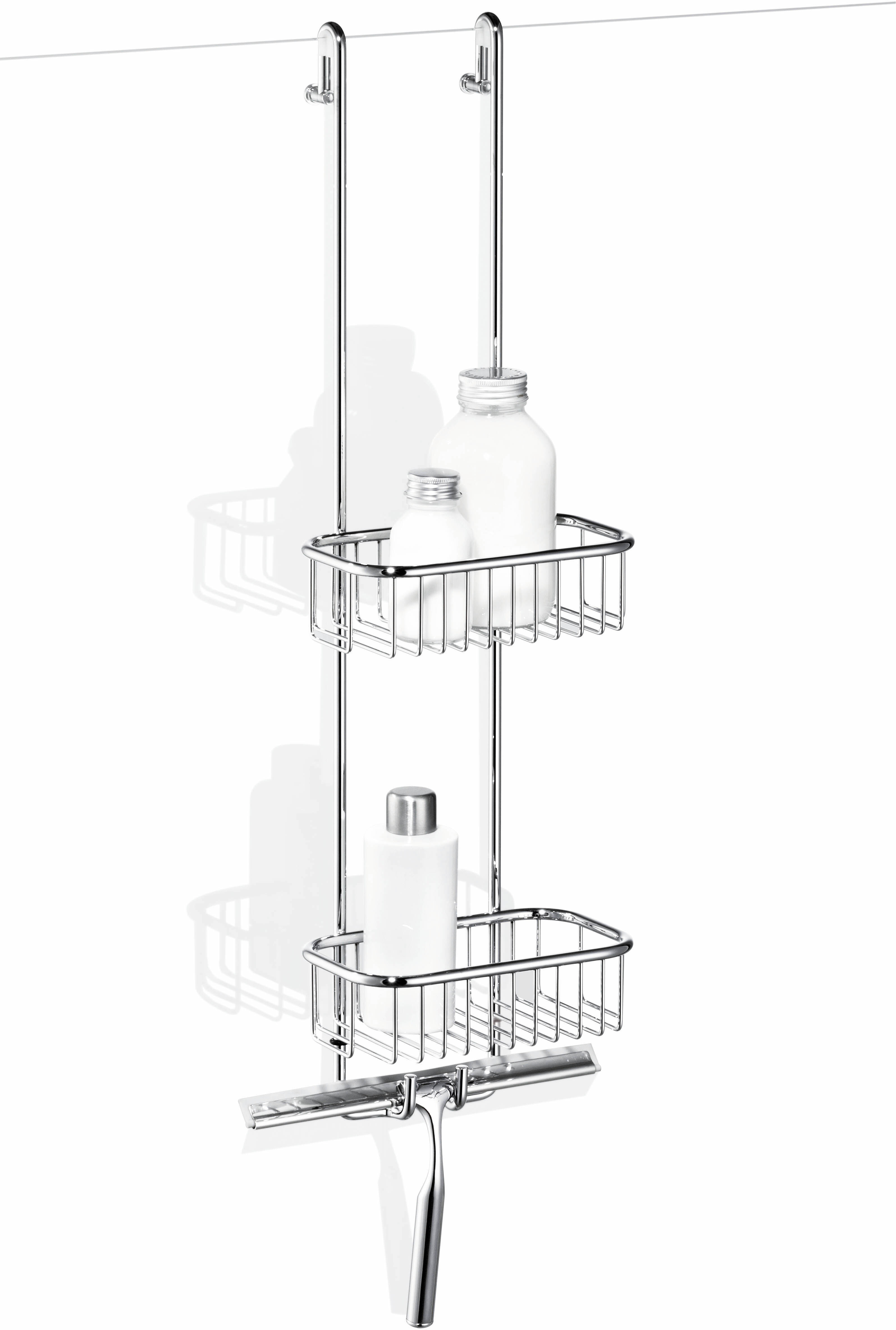 Giese GmbH Giese Panier de douche Bodyguard 30428-02 avec crochet et tire-verre, à suspendre