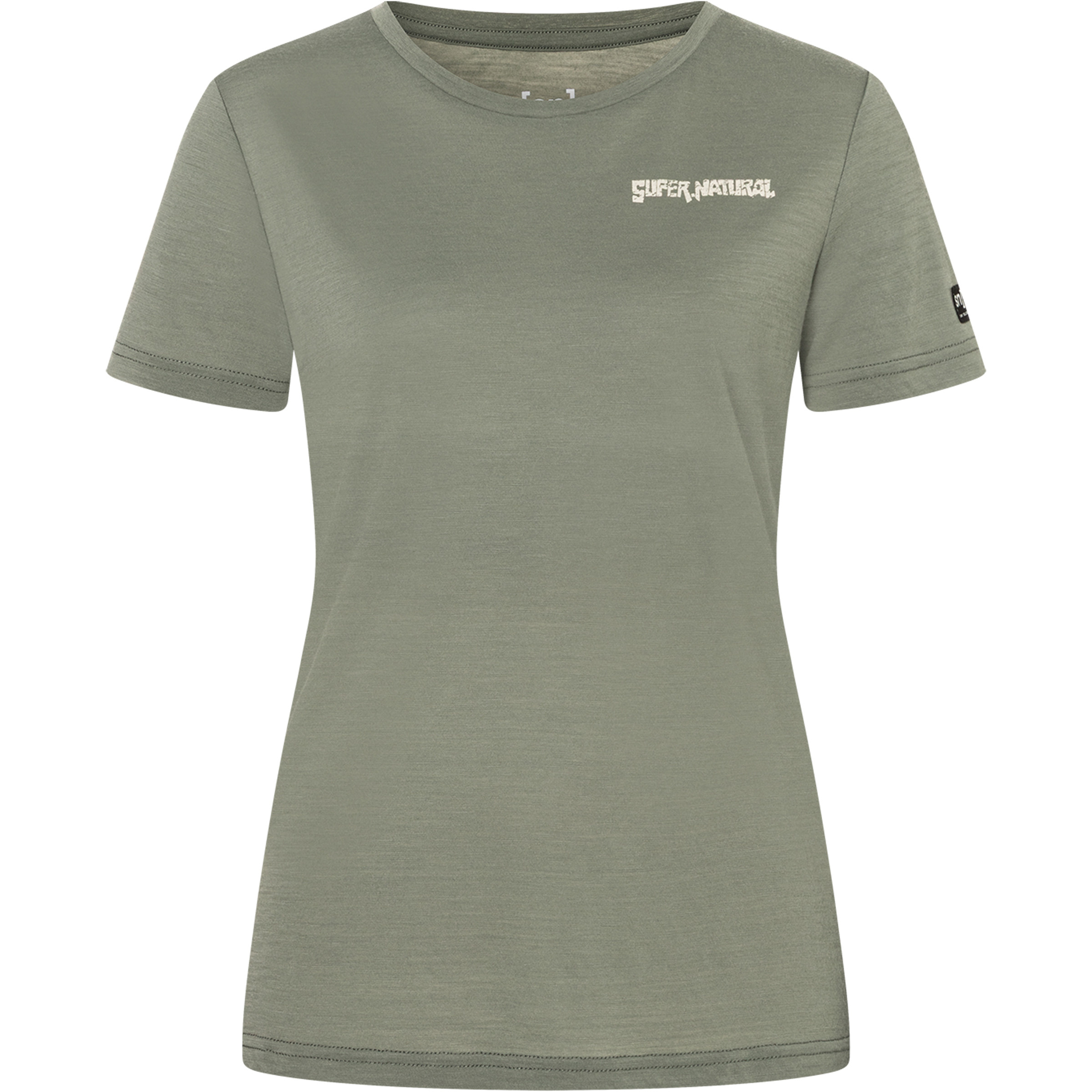 Super.Natural Peak Lovers Damen T-Shirts oliv Größe S Trekking Merinowolle