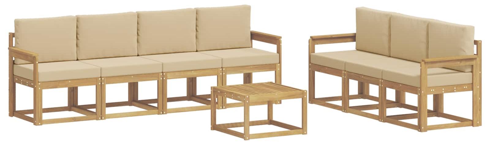 Outdoor-Sofagarnitur 7 pcs