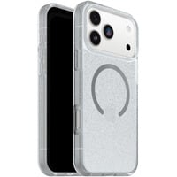 React, Handyhülle transparent/silber (glänzend), iPhone 17 Pro Max, MagSafe