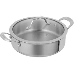 Kuhn Rikon ALLROUND Servierpfanne, Pfanne + Kochtopf, Silber
