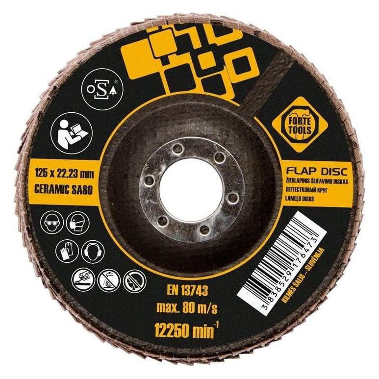 Forte tools FLAP SANDING BLADE 125X22,23 MM FORTE T (80) (25377002)
