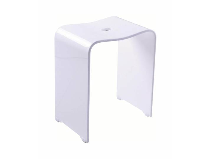 Ridder Trendy Bad Hocker Acryl weiss