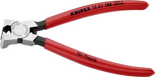 Knipex 72 21 160 Werkstatt Kunststoffseitenschneider ohne Facette 228 mm