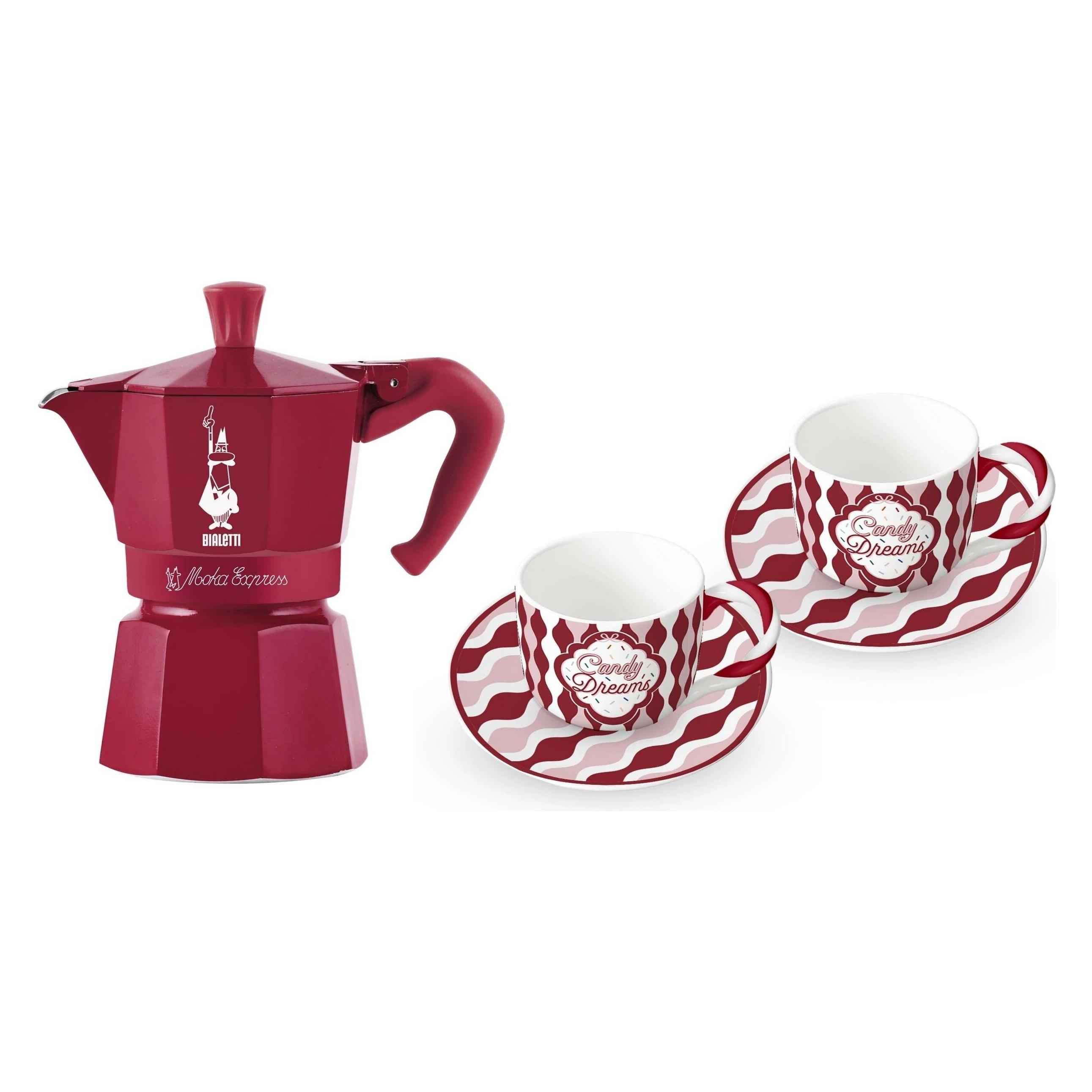 Bialetti Moka Express Set Candyland (2 Tassen) (0005460)