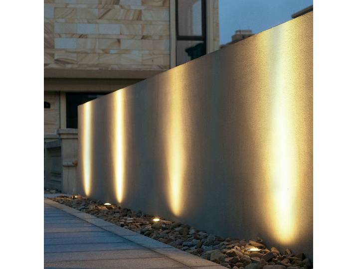 Ava Spot à Enterrer Extérieur IP67 Steel - Lucande - Terrasse - Moderne - Acier inoxydable - À ampoule unique