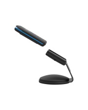 Compulocks SlideDock Universal Secured EMV / Phone / Tablet Stand Aufstellung für Mobiltelefon / / EMV-Reader verriegelbar Schwarz Wandmontage möglich auf dem Tisch Theke (199BSLDDCKB)