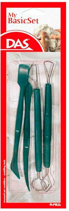 Set de 4 spatules et mirettes "my basicset" - DAS
