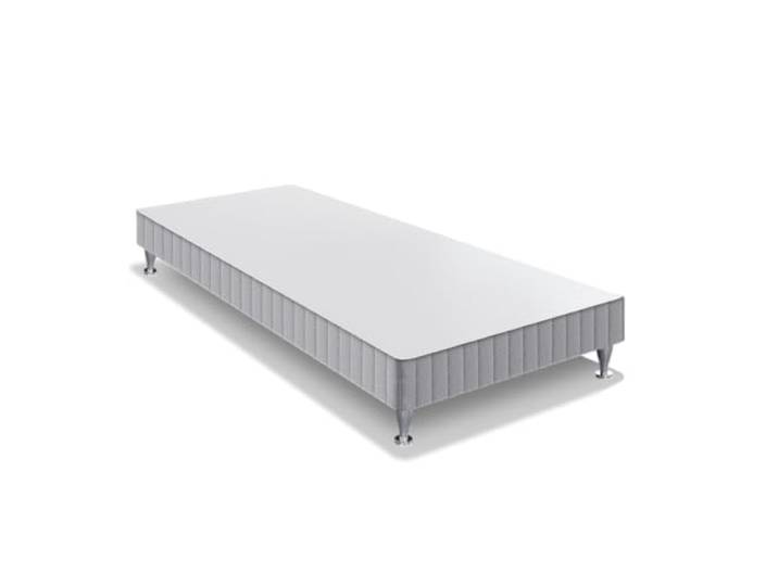 Simmons - Sommier tapissier à lattes Airsom avec 4 pieds\, 90x200