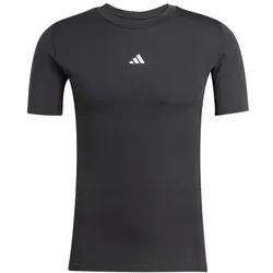 adidas Techfit T-Shirt Herren - schwarz - XS
