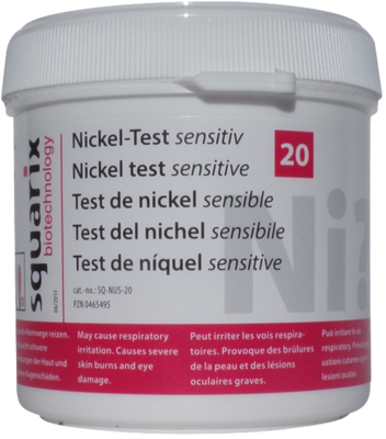 Squarix GmbH NICKEL Test sensitiv 20 St 00465495