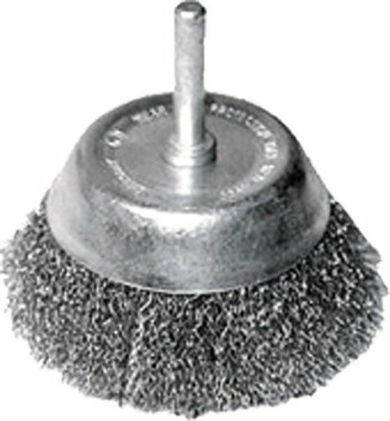 EXTOL CRAFT Bekerborstel met golvende draden, diameter 50 mm