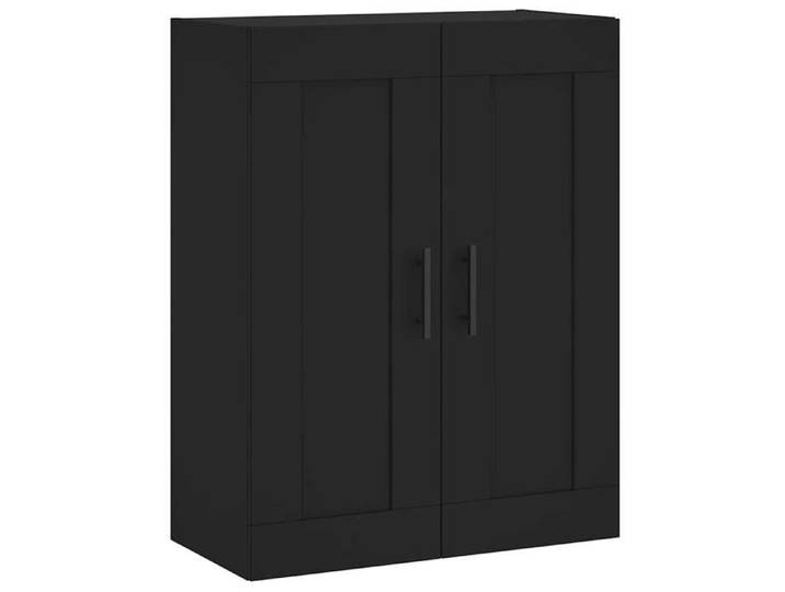 Luxueux Best*Armoire Montage mural - Meuble Étagère pour rangement de cuisine/salon - noir 69 5x34x90 cm - Bois d'ingénierie 788114