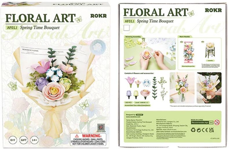Puzzle 3D Spring Time Bouquet Rokr