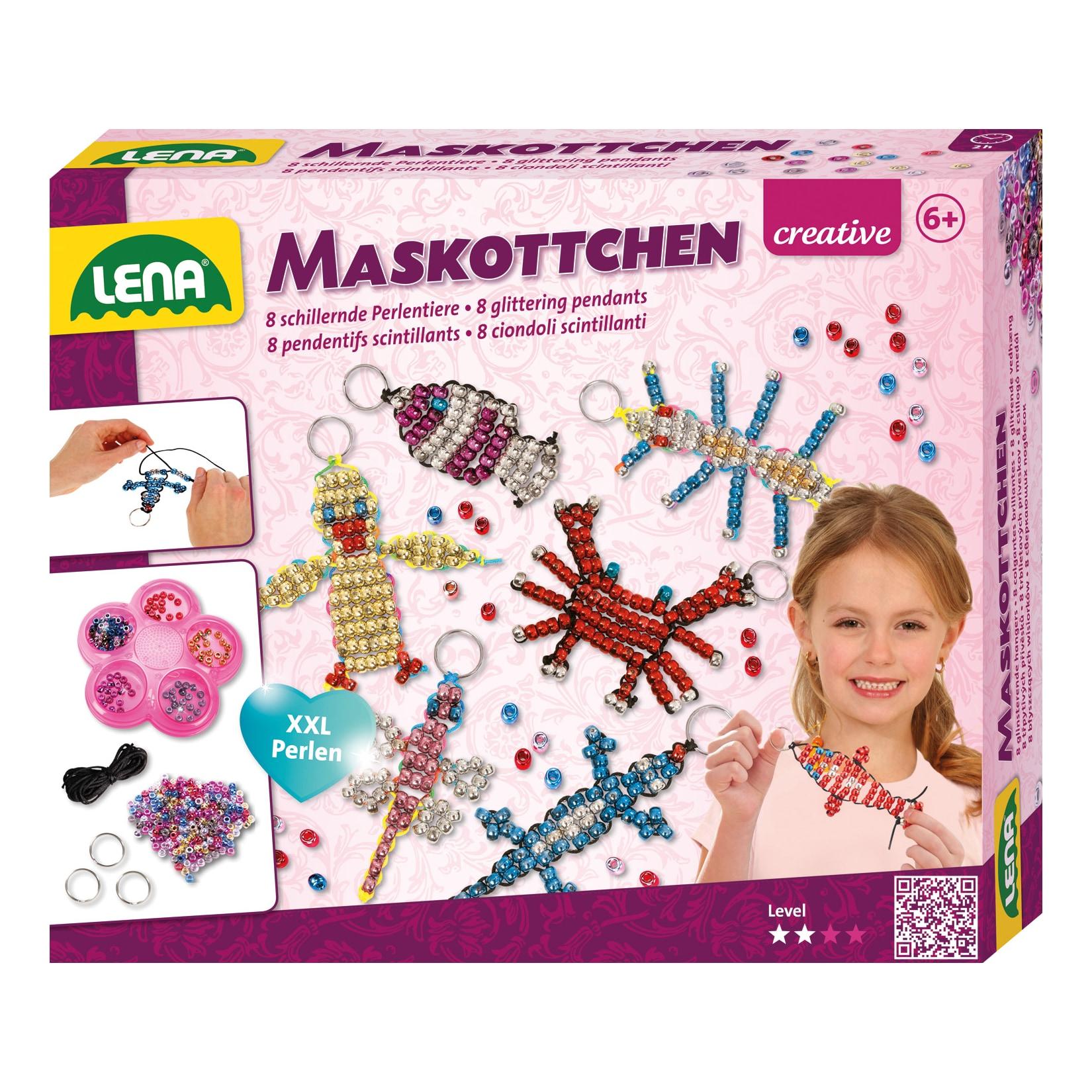 Maskottchen, groß, Faltschachtel