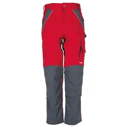 Bundhose "PLALINE" - 54 - Rot/Schiefer