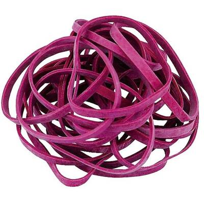Gummiringe Flexibo Gr. 8 50mm 50g rot