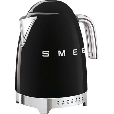 SMEG Wasserkocher "KLF04BLEU", schwarz, B:22,3cm H:28cm T:17,1cm, Wasserkocher