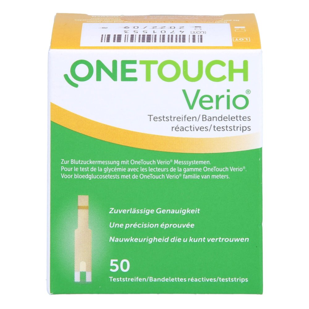 EvivaMed Handelsgesellschaft mbH One Touch Verio Teststreif 16625400