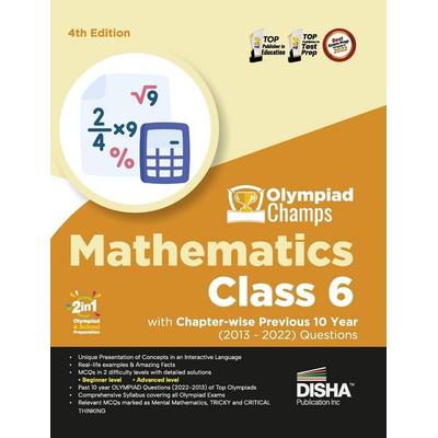 Olympiad Champs Mathematics Class 6 with Past Olympiad Questions, Taschenbuch von Disha Experts, AIETS Com Pvt Ltd, 978-93-5564-390-2