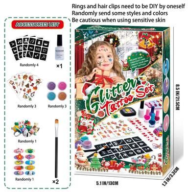 Uplift Essentials Christmas DIY Makeup And Jewelry Boutique All in One Creative Beauty Set suit E