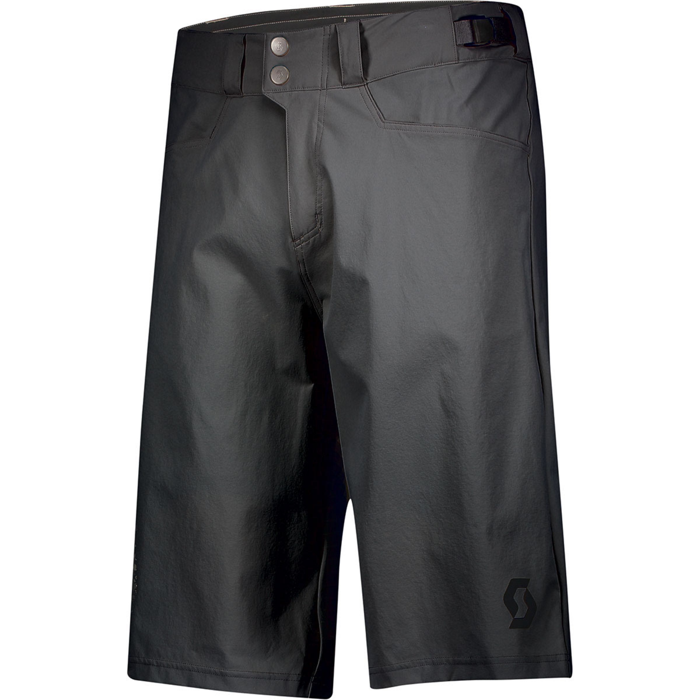 Scott Trail Flow MTB Hose kurz Herren Fahrradhose grau Größe S Mountainbike Atmungsaktiv Wasserabweisend