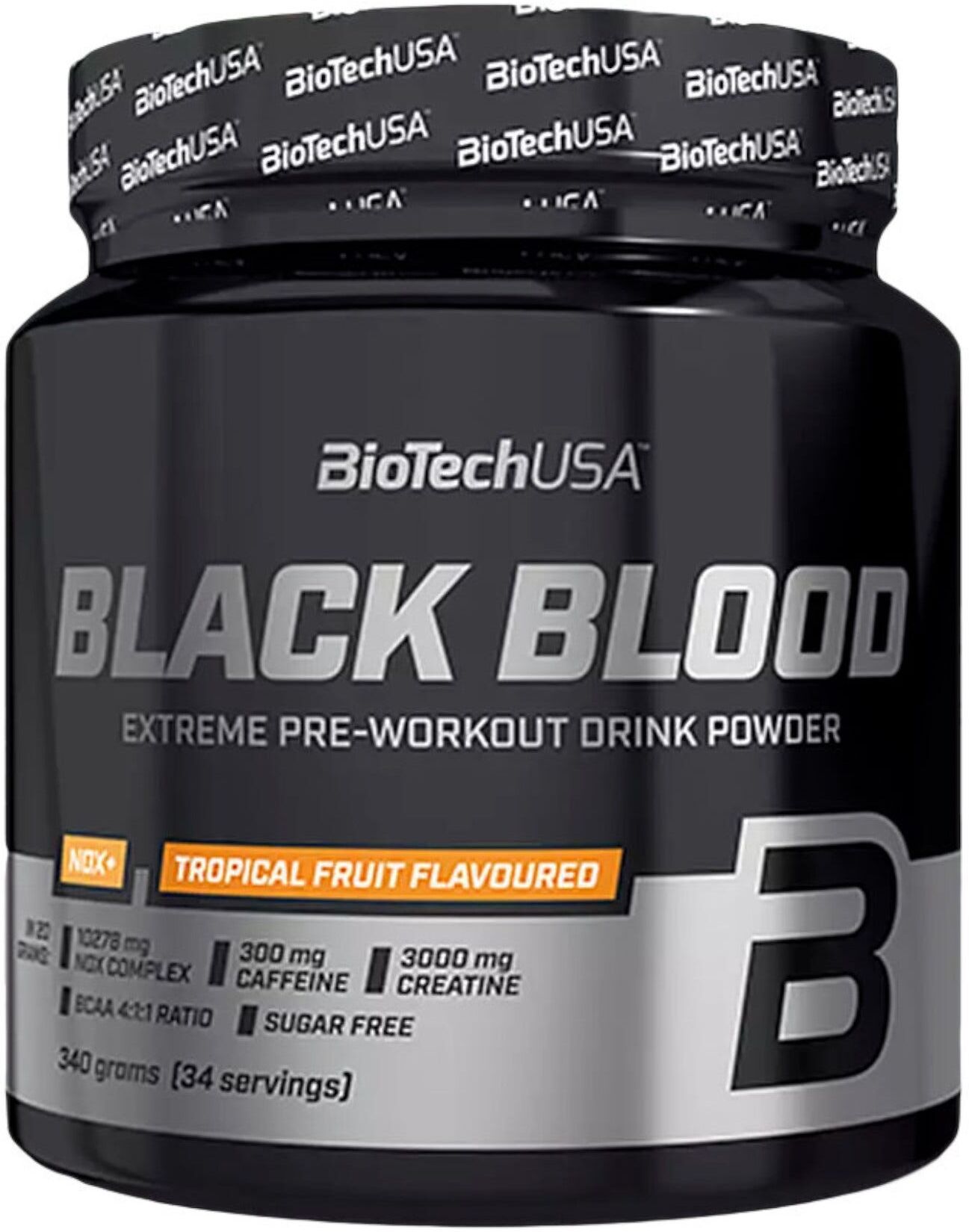 BIOTECH USA Black Blood Nox+  340 Grammi 