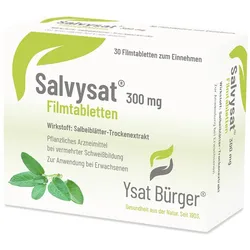 Salvysat® 300mg Tabletten bei starkem Schwitzen-Hyperhidrose 30 St